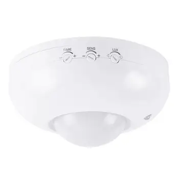 

Motion Sensor Switch Light PIR Motion Sensor Detector Ceiling Office Automatic Light Switch Home Control Portable Adjustable