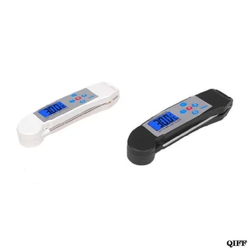 

Digital Food Thermometer Long Probe Large LCD Display Instant Read for BBQ