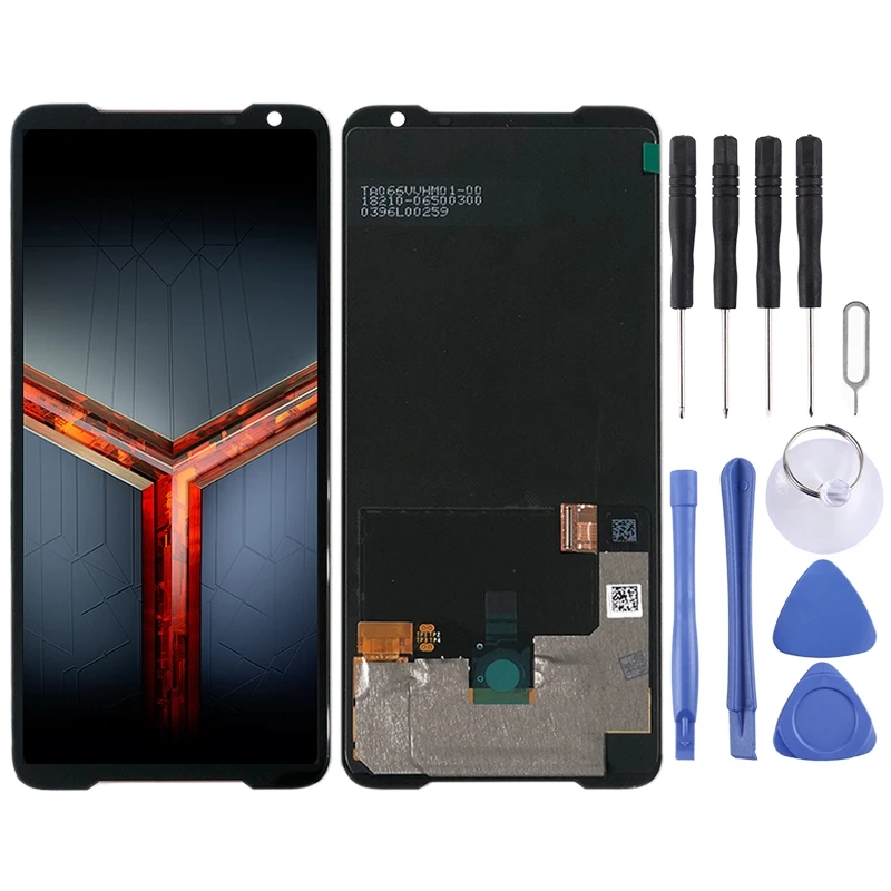 

iPartsBuy AMOLED Material LCD Screen and Digitizer Full Assembly forAsus ROG Phone II ZS660KL