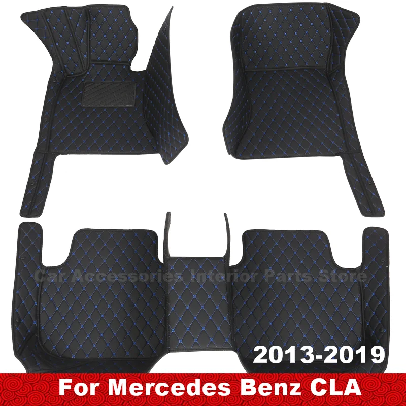 Tappetini Auto Personalizzati Per Mercedes Benz Cla C117 2013-2019 Cla 180 Cla 200 Cla 250 Amg Accessori Interni Tappeto Impermeabile