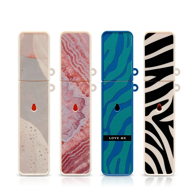 Marbling Pattern Case For RELX Classic /Infinity /Phantom Device Pod Soft Silicone Skin Non-slip/dust-proof Replacement Case