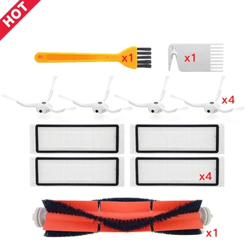 

Brush Filter for Xiaomi Vaccum 1 1S Generation Mi Robot Vacuum Cleaner (Main Brush + Side Brushes + Hepa)