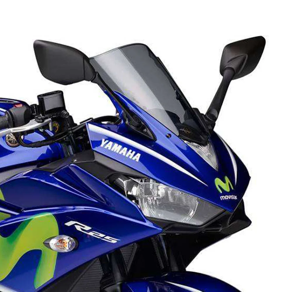 Espejo retrovisor de motocicleta para Yamaha para YZF para R3 para R25  2015-2017 para YZF-R3 para YZF-R25, accesorios de motocicleta, espejos