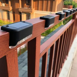 Lampe LED solaire imperméable, éclairage d'extérieur, luminaire de paysage, idéal pour un jardin, des escaliers, une cour ou des marches 