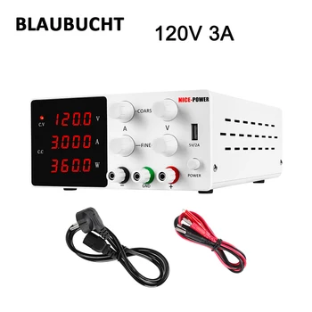 

3 Modes of 120V 3A DC Lab Switching Power Supply Adjustable Regulated Laboratory Power Switch Source Support 110V or 220V