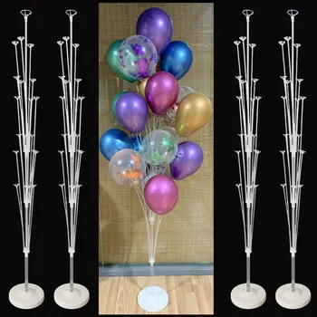 

19tube Balloon Stand Ballon Holder Column Wedding Decoration Baloons Garland Birthday Party Decorations Kids Bachelorette Party
