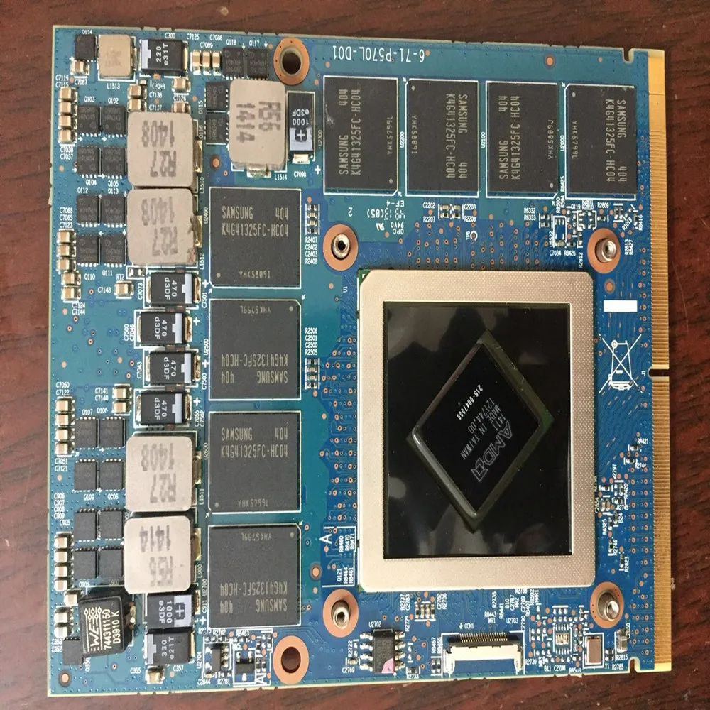 Для AMD Radeon HD8970M 4GB MXM видеокарта для CLEVO 6-71-P570L-D01 | Компьютеры и офис