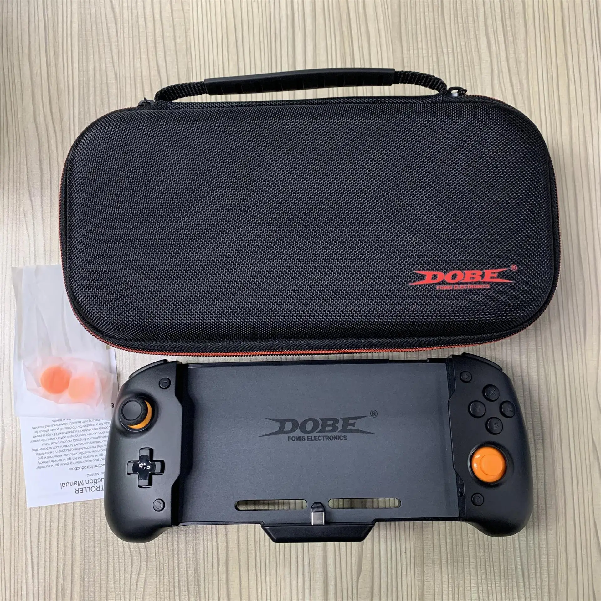 For Nintendo Switch Gamepad Controller Handheld Grip Double Motor Vibration Built-in 6-Axis Gyro Design Joycon with Storage Bag 
