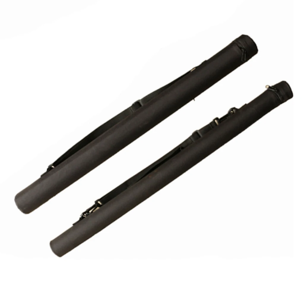 Fly Fishing Rod Tube Lightweight Fly Rod Case Organizer With Adjustable Strap