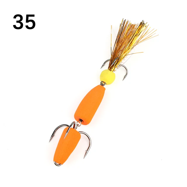 W.P.E New Fishing Lure 1pcs M Swim Bait Soft Lure High Density Foam Lure Fishing Tackle Multicolor Bass Artificial Lure Wobblers 35