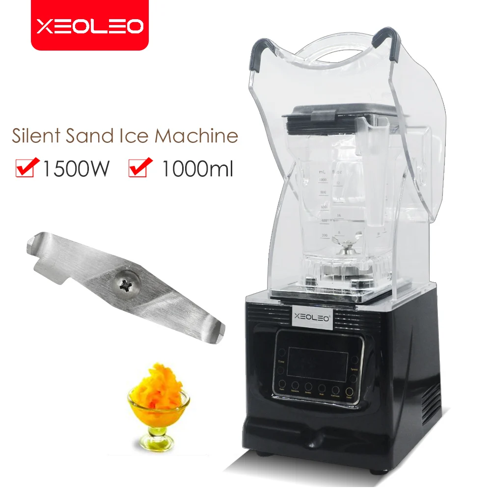 Commercial Smoothie Blenders, 3.9L / 132oz 2800W Countertop Silent