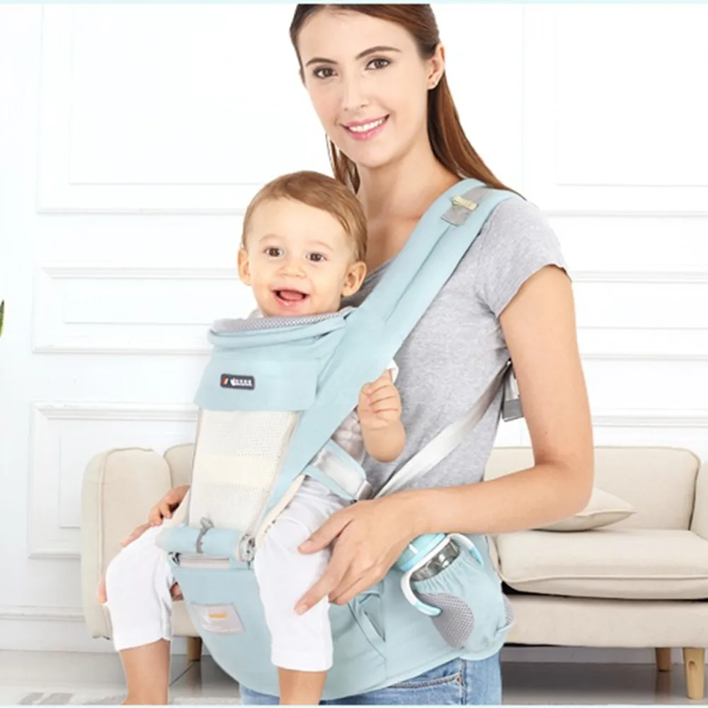 Детские рюкзаки-переноски дышащий эргономичный Новорожденный ребенок хипсет-кенгуру Heaps слинг Перевозчик обертывание ребенка путешествия держа ремень