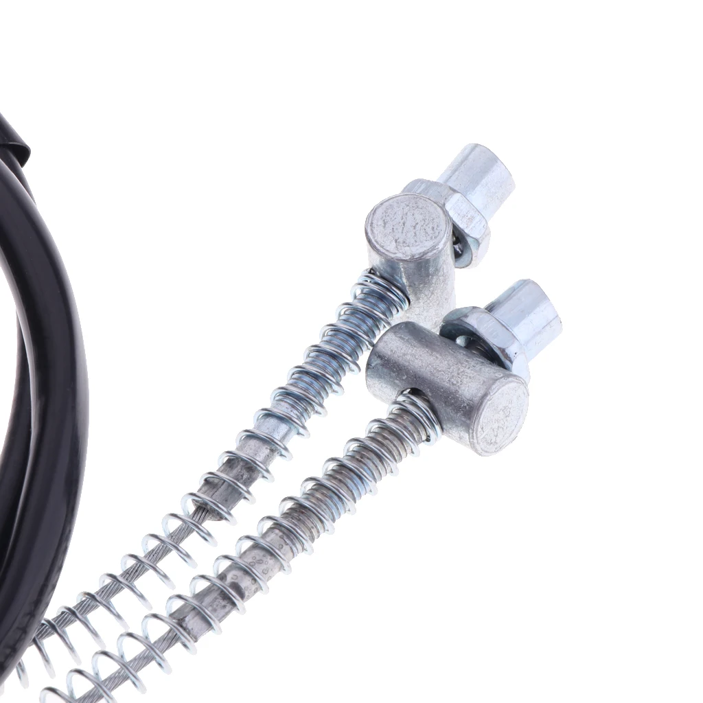 2pcs Motorcycle Brake Cable Line Wire - Front And Rear For Yamaha PW 50