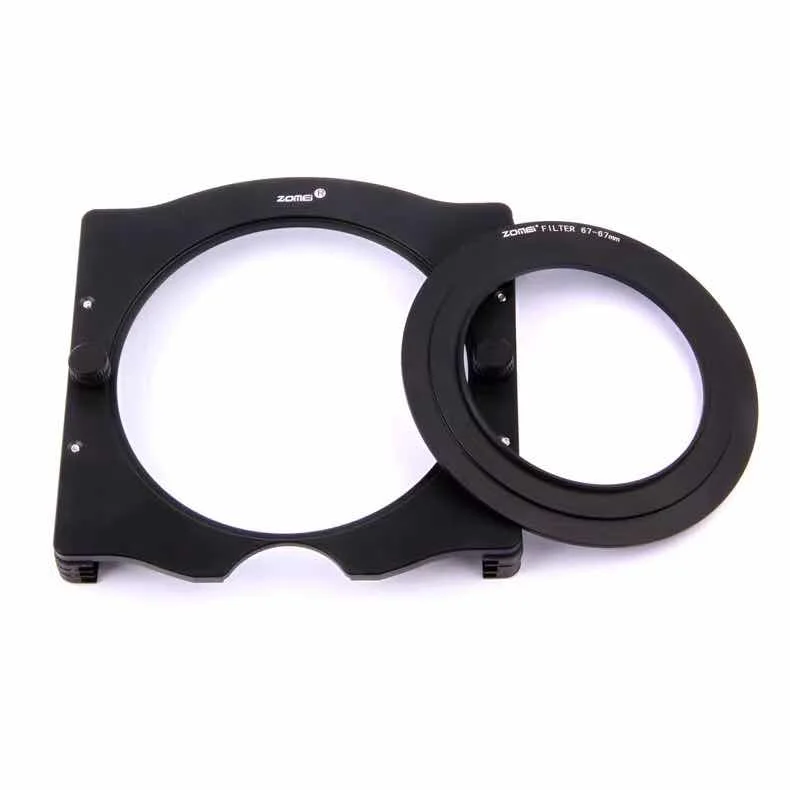 US $116.00 Jumei Square Filter Set 100mm Gnd Gradient Mirror Gray Gray Light Reduction Mirror Bracket Insert Square Mirror Gray Blue Red Or