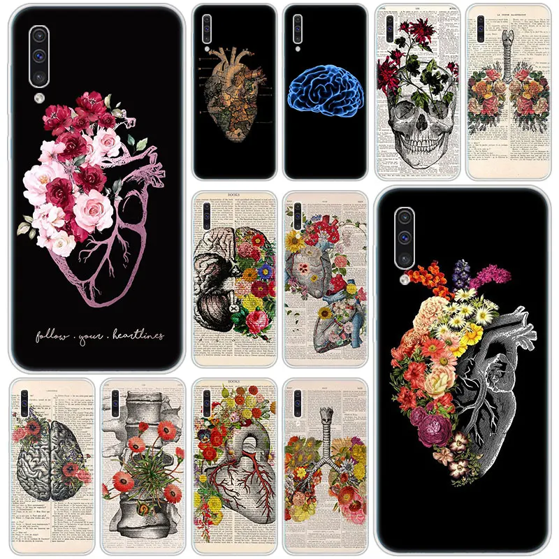 Heart Of Nature Анатомия человека доктор чехол для Samsung Галактики A90 5G A80 A70 A60 A50 A40 A30 A20 A10 S
