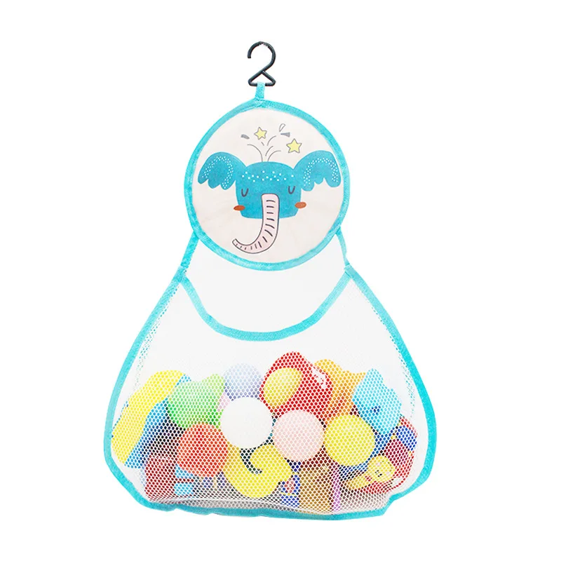 

Children's Bathroom Toy Storage Bag, Bath and Water Toy Net Bag Cartoon Large-capacity Hanging bag, toy bath bag