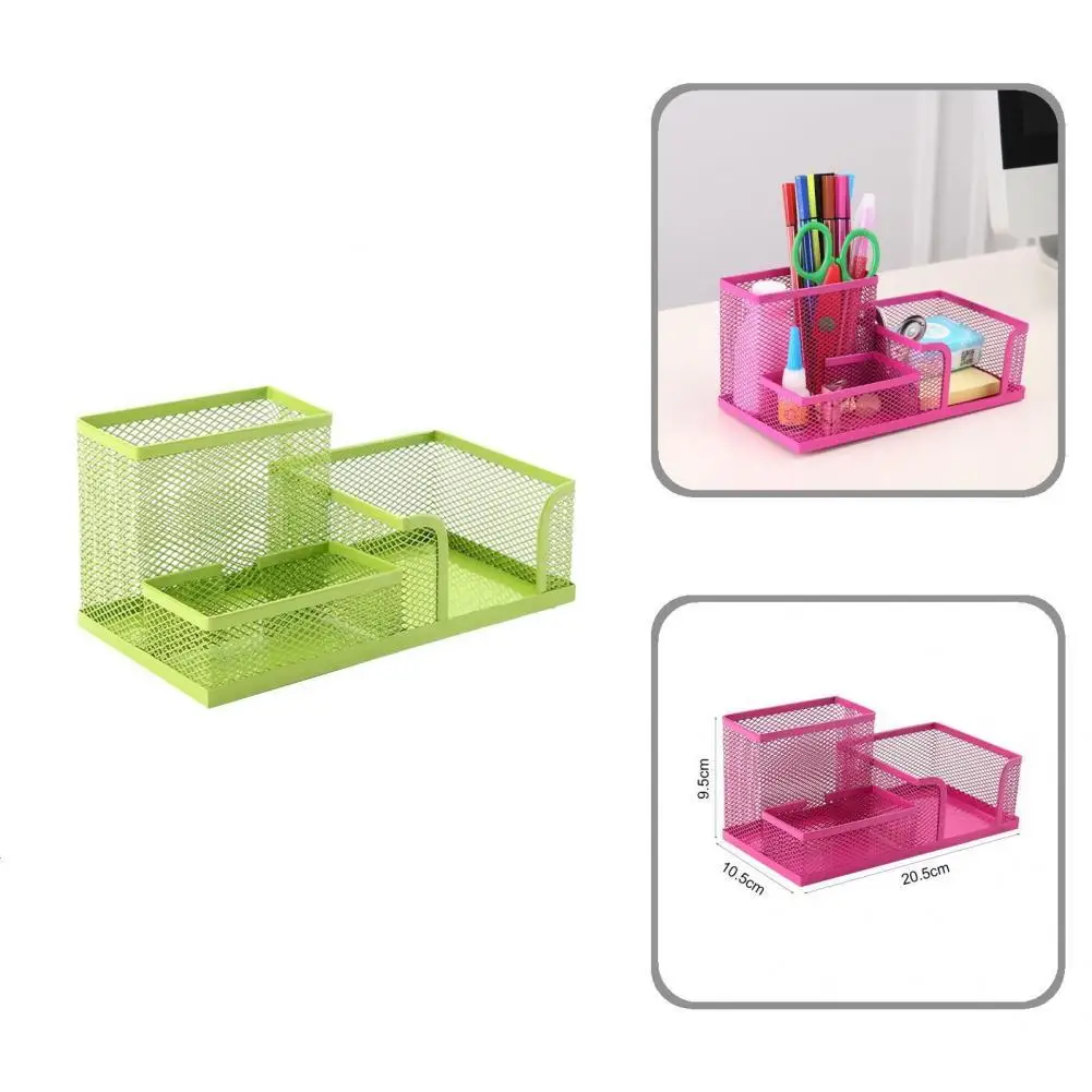 

Держатель для карандашей нескользящий, металлический пенал с несколькими ячейками, школьный пенал для подростков