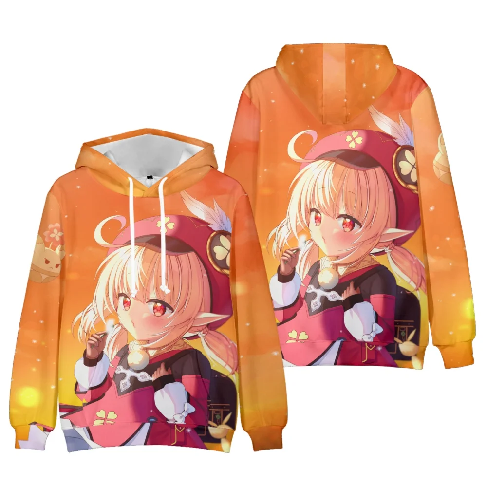 

New Design 3D Printing Genshin Impact Hoodies Men Sweatshirts Women Unisex Streetwear Autumn Kids Hooded Hot Boys Girls Pullover