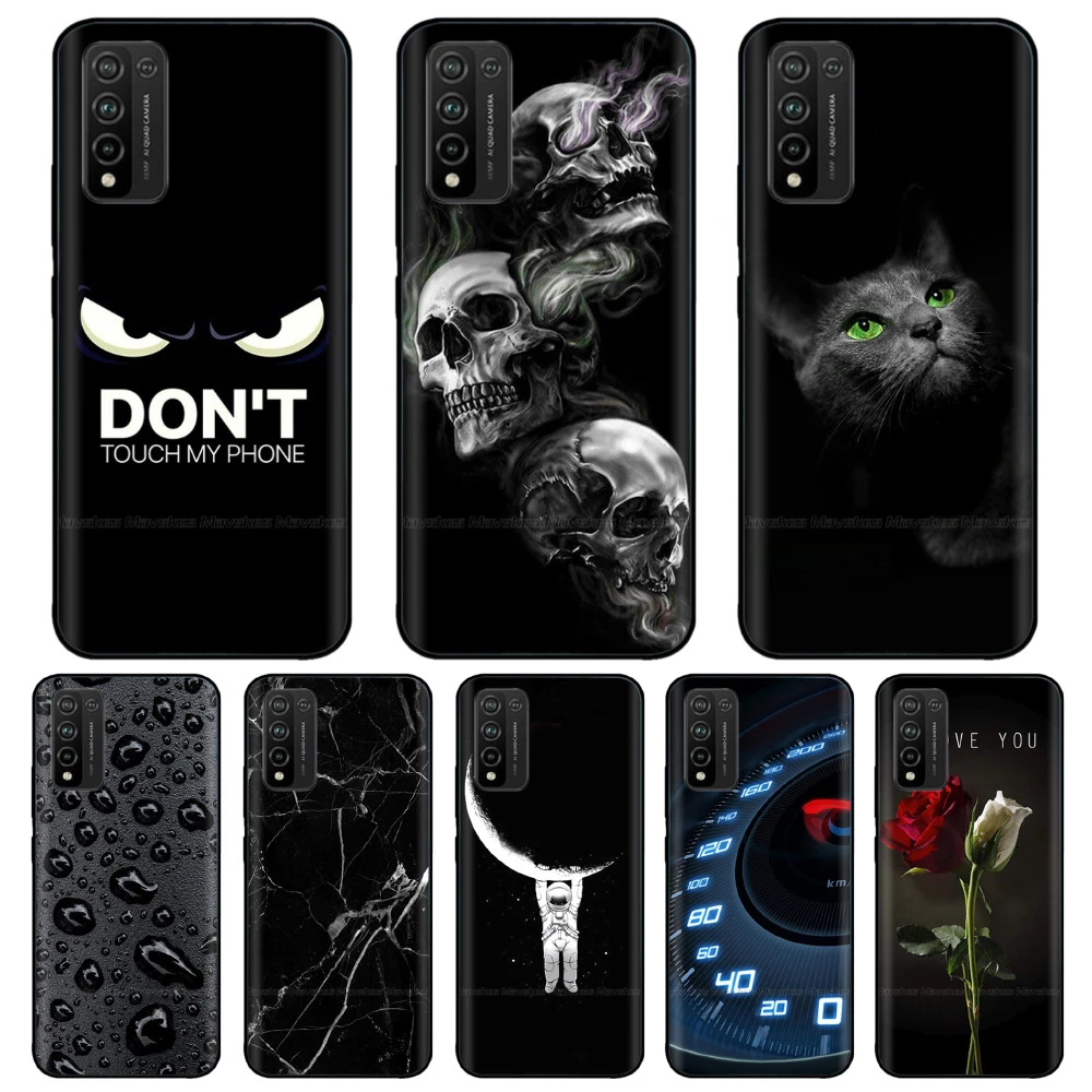 Per Huawei Honor 10X Lite Custodia Cover Posteriore Morbida In Silicone Per Huawei Honor 10X Lite Honor10X Lite 10 X Lite Custodia 6.67"