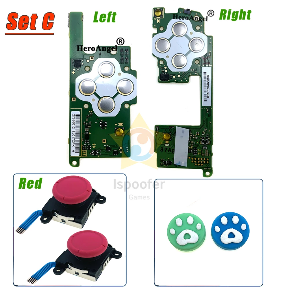 Материнская плата для NS Left Right LR nintendo switch joycon джойстик материнская комплект с 3D