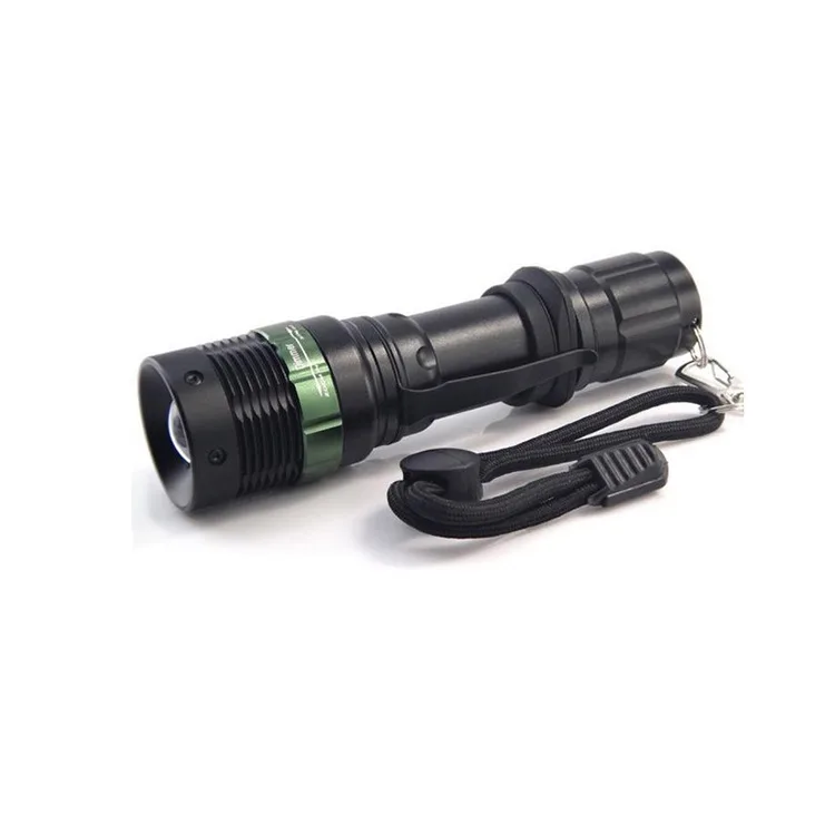 От производителя Cree Q5 XPe импортная лампа бисер Zoom power Torch зарядка [C2 одиночный]