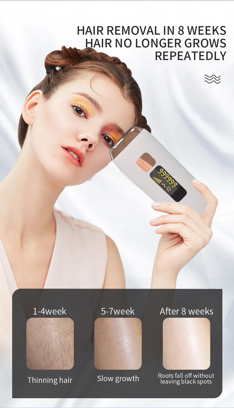 Laser Hair Removal Machine IPL Freezing Point Permanent Photoepilator