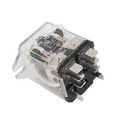 

JQX-30F Plug-in Type 12V DC Coil 30A 250V AC Power Relay DPDT 8 pins