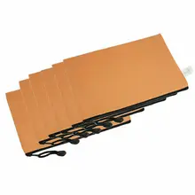 B5 оранжевые водостойкие застежки-молнии папки 12 шт