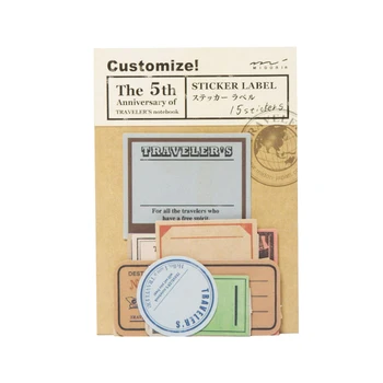

Vintage Travel Stamp Paper Notebook Decorative Sticker Diary Stickers Midori Traveler's Notebook Memo Pad Note Pad