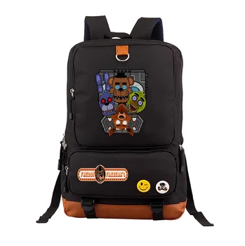 

anime Five Nights at Freddy's Backpack teenagers Student School Bags book bag travel Shoulder Laptop Bag Unisex Travel Knapsack