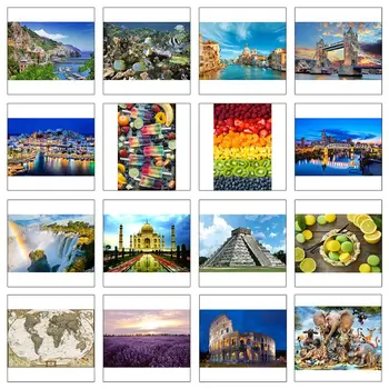 

1000 Piece Jigsaw Puzzles Adult Kids Decompression Game Toy Educational Children Creative Gifts
