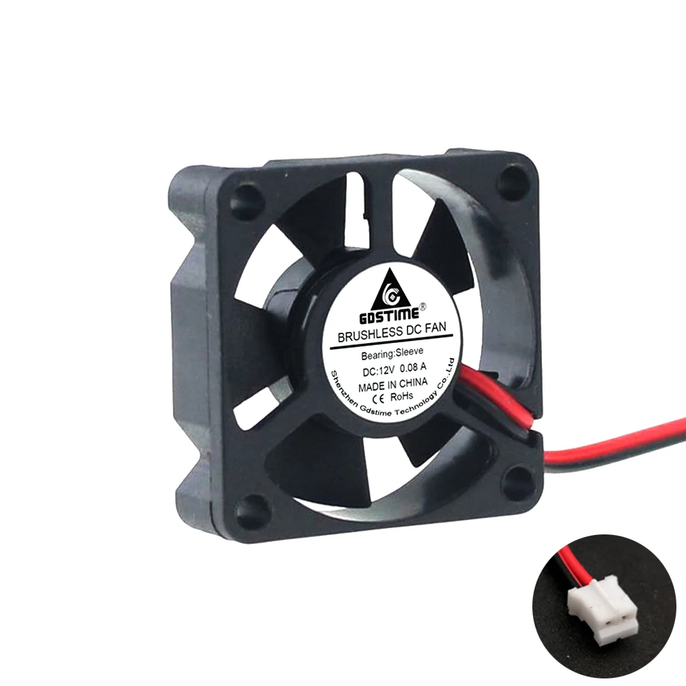 12V PH2.0 2PIN 3510 мини охлаждающий кулер безщеточный вентилятор 5 в 12 В 24 в вентилятор 3,5 см 35 мм 35X35X10 мм автомобильный навигационный увлажнитель маленький вентилятор - Цвет: 12V PH2.0 2PIN