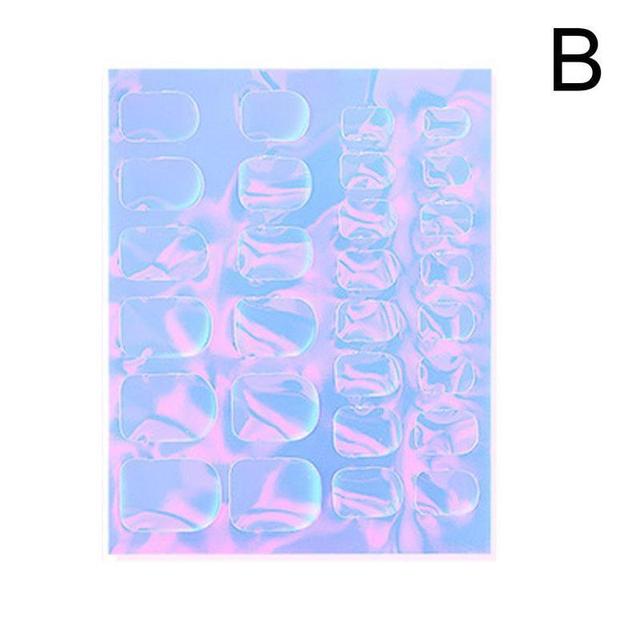 Ice Patch Nail Sticker Japanese Aurora Ice Sticker Decals Self Adhesive Nails Design Sticker Manicure Decoration