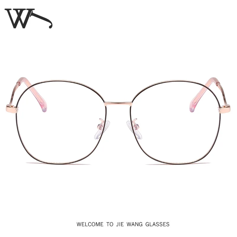 

Fashion Retro Literary Metal Polygon Frame Study Plain Glass Clear Transparent Optical Glasses Eyewear Eyeglasses