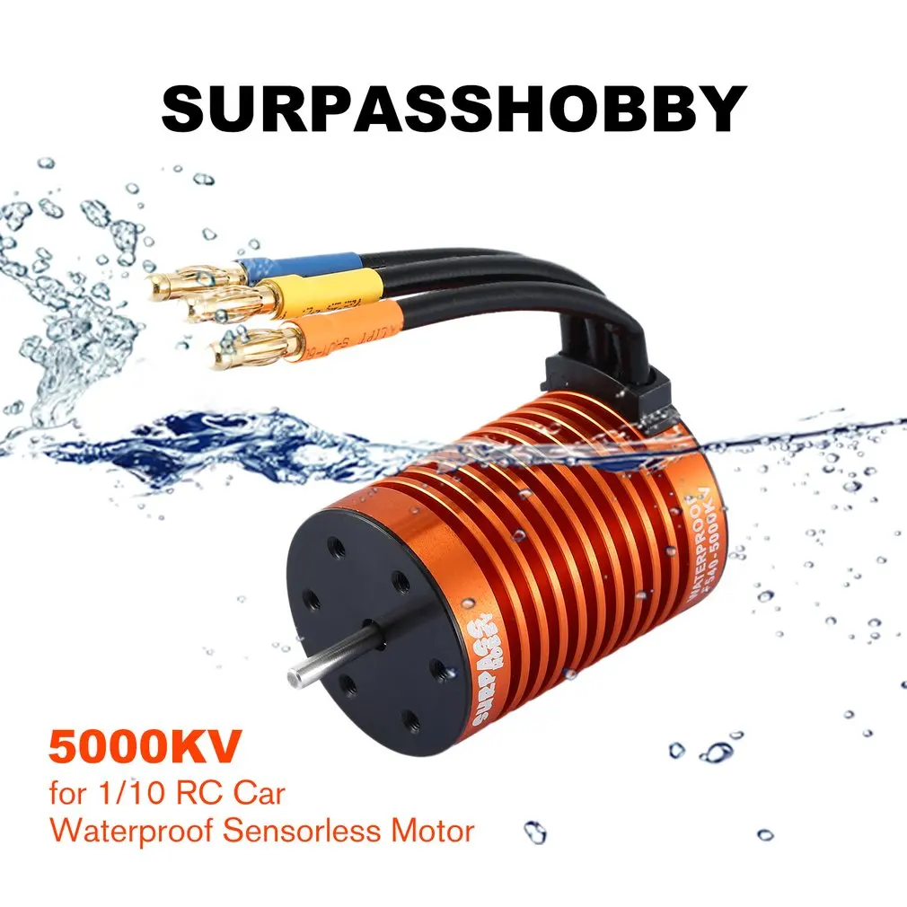 RC Car Truck Part Accessories SURPASSHOBBY F540 4370/5000KV Brushless Sensorless Motor