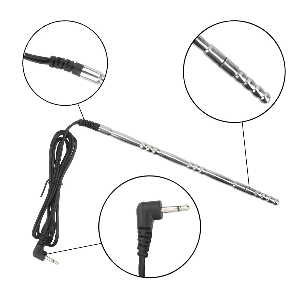 Penis Plug Chastity Electric Shock Urethral Catheter Penis Insertion Urethra Sound Dilator Stainless Steel Sex Toys urethral dilator silicone urethral dilator