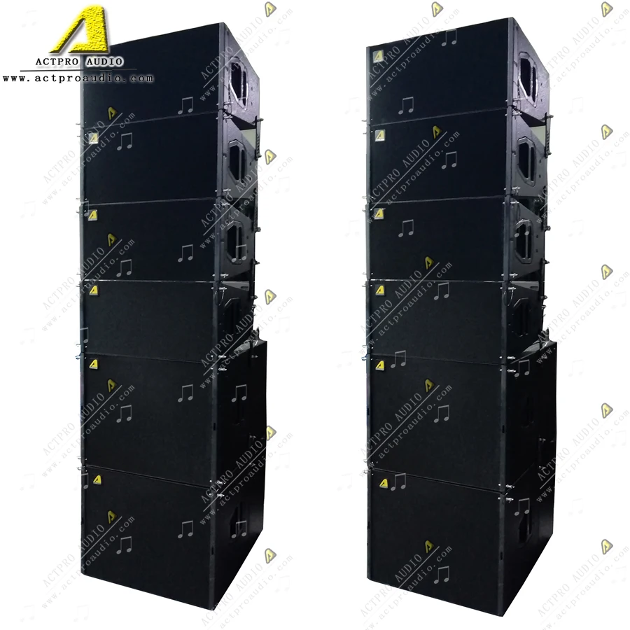 Двойной 10 дюймовый 800W активный Неодимовый Q1 Профессиональный для декорирования