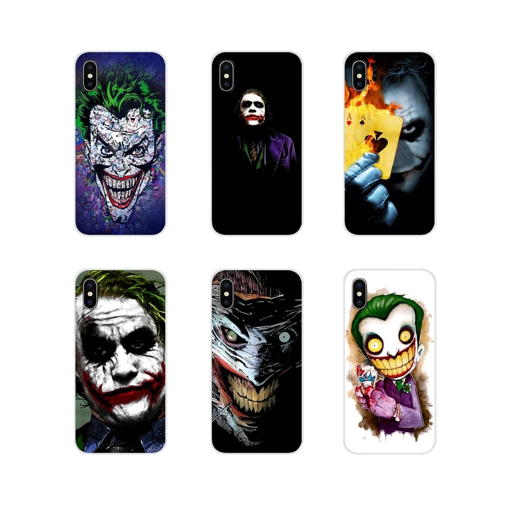 

For Samsung A10 A30 A40 A50 A60 A70 Galaxy S2 Note 2 3 Grand Core Prime poker joker Accessories Phone Cases Covers