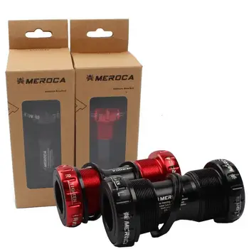 

MEROCA Mountain Bike Bicycle BB Shaft Ceramic Cylinder Shaft Screw-in Center Shaft Thread Center Shaft Bottom Bracket