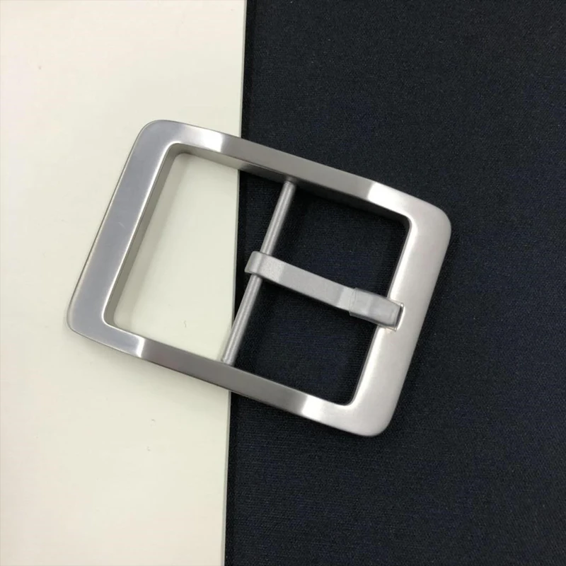 

Casual style 100% titanium pin belt buckle 40 mm to fit 38 mm belt strap