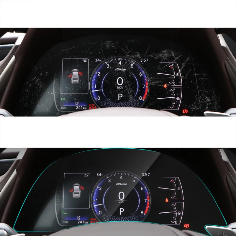 Защитная пленка из ТПУ для ЖК экрана приборной панели автомобиля lexus es es200 es260 es300h
