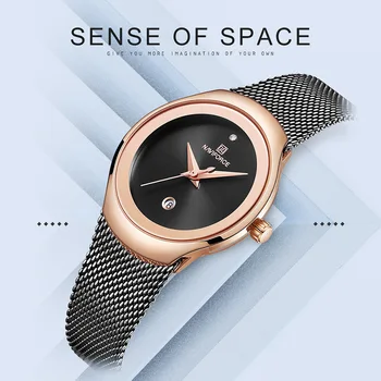 

Ladies Watch New Simple Business Mesh with Small Dial Quartz Watches