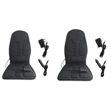 Электрический массажер стул назад шеи Massagem подушки Тепла Pad для ног талии тела T8WF