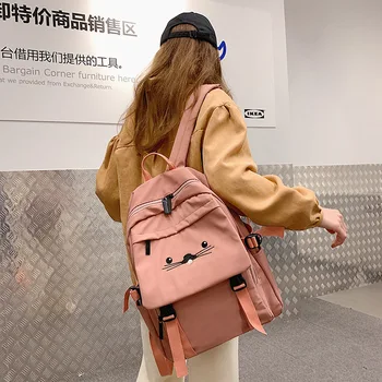 

2020 new women's backpack Korean version of the texture of women's backpacks fashion simple ladies backpack