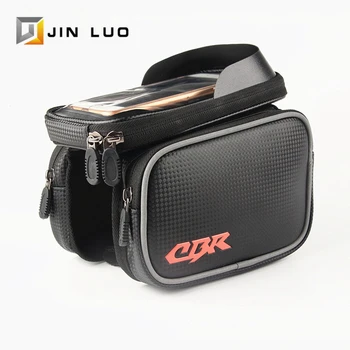 

Bike Bag Bicycle Phone Waterproof MTB BMX Front Tube Top Folding Pannier Frame Pouch Cycle Bikepacking Cycling Accessories
