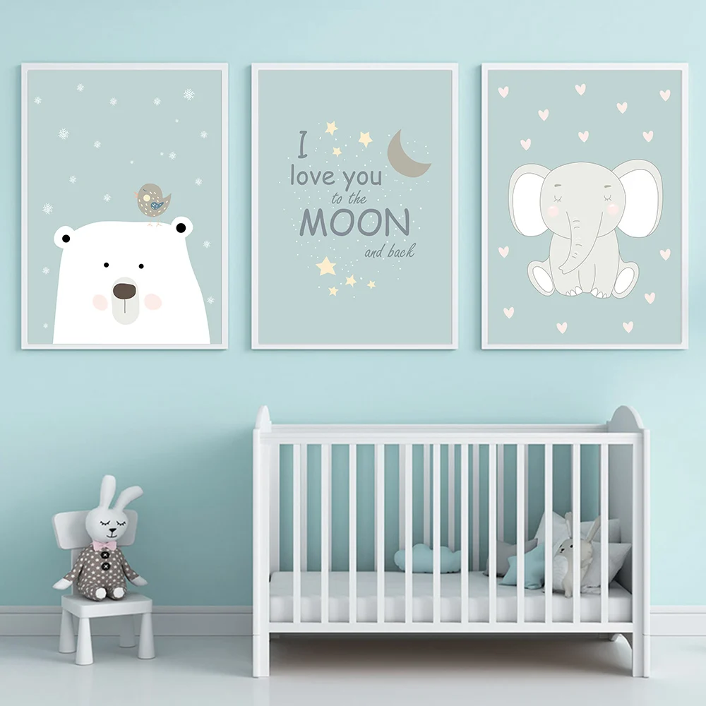 elephant baby boy room decor