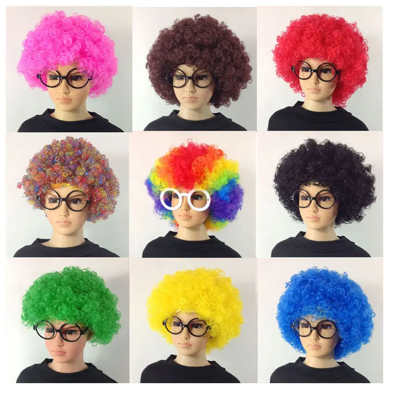 Kit De Accesorios De Payaso – Peluca Explosiva, Nariz, Corbata De Lazo, Pajarita, Guantes Y Pegatinas, Ideal Para Fiestas Y Cosplay