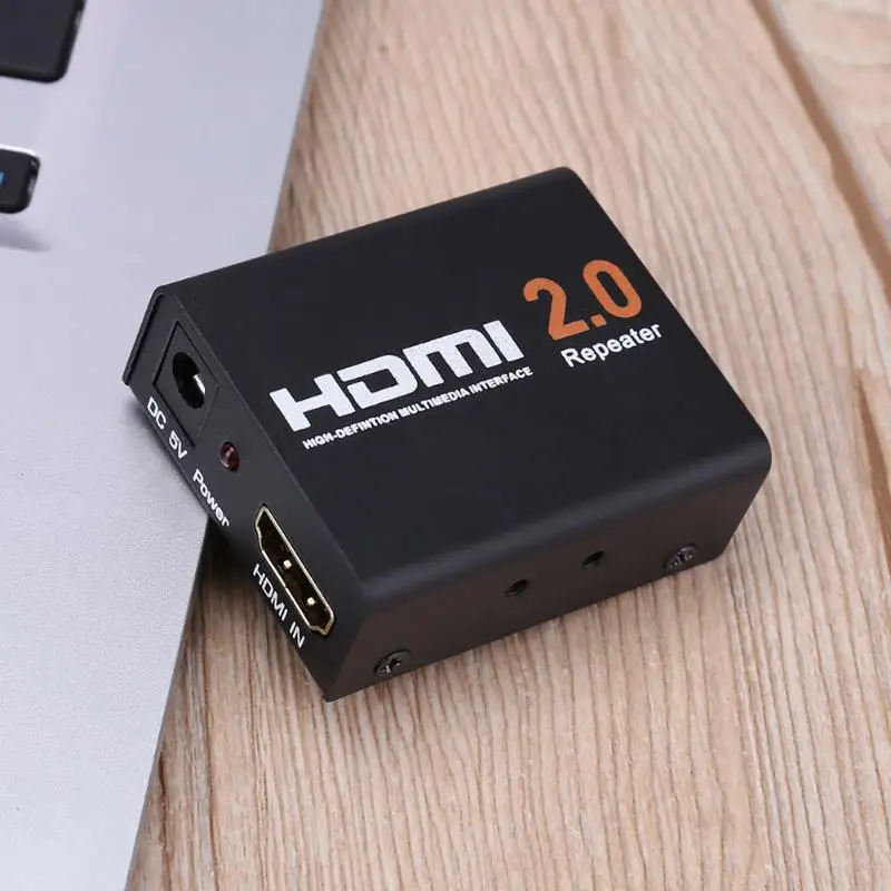 AAAE Top-60M HDMI удлинитель HDMI 2,0 сплиттер повторитель усилитель адаптер 4K видео поддерживает 3D 6,0 Гбит/с скорость передачи данных