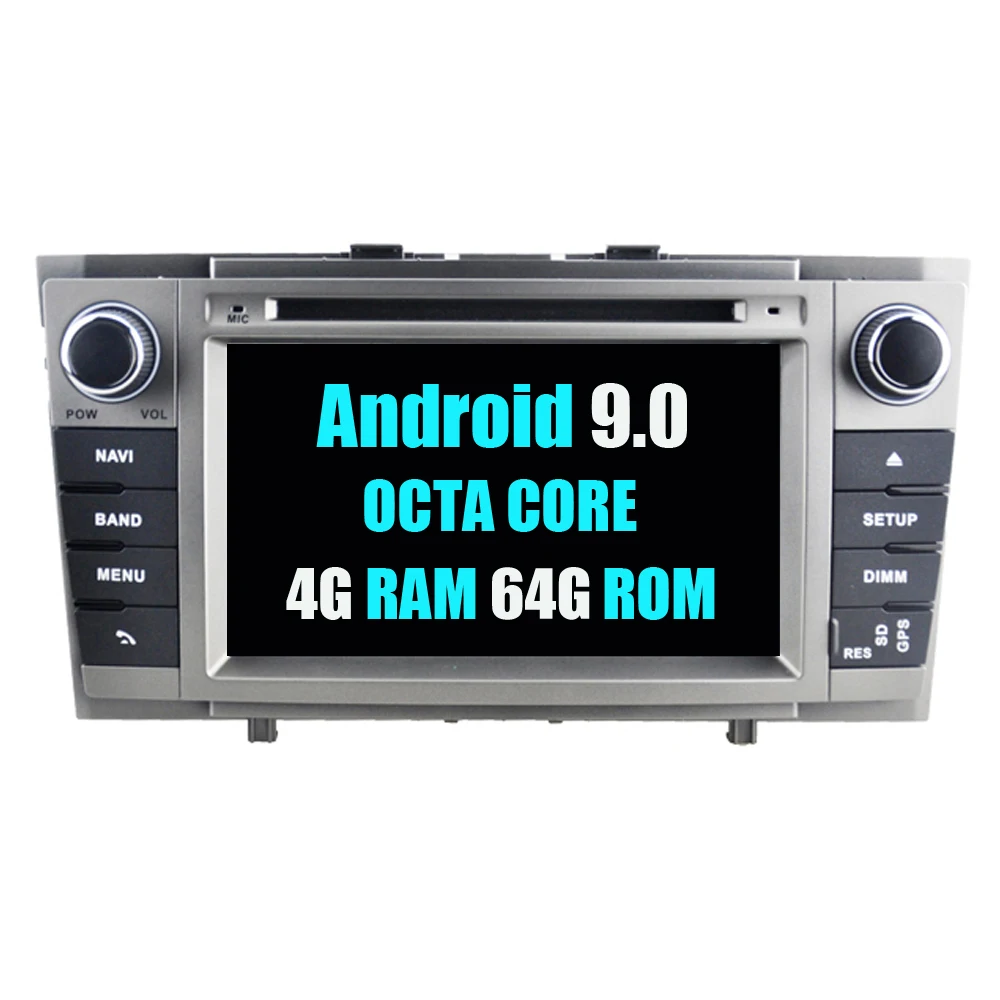 PX5 Android Silver RoverOne автомобильный мультимедийный плеер для Toyota Avensis 2009-2013 Android 9,0 Avensis Радио DVD gps навигационное головное устройство PhoneLink - Цвет: PX5 Android Silver
