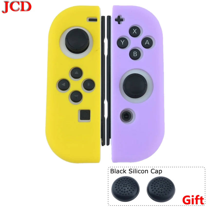 JCD чехол для Zend для переключателя Joycon, силиконовый чехол для nintendo, для переключателя, контроллер, ручка для Joy-con, чехол - Цвет: No10